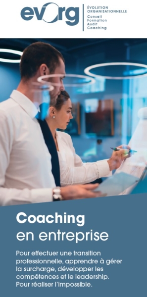 Affiche Coaching en entreprise